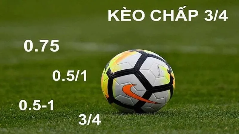 Tỷ lệ kèo 3/4 được định nghĩa là gì?
